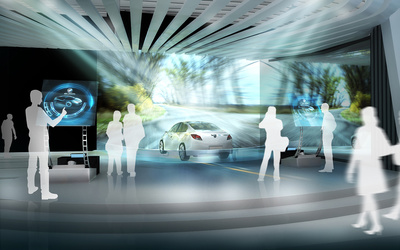 數(shù)字空間的動(dòng)態(tài)敘事 SGM上海車展空間設(shè)計(jì)與電腦動(dòng)畫(huà)的交匯